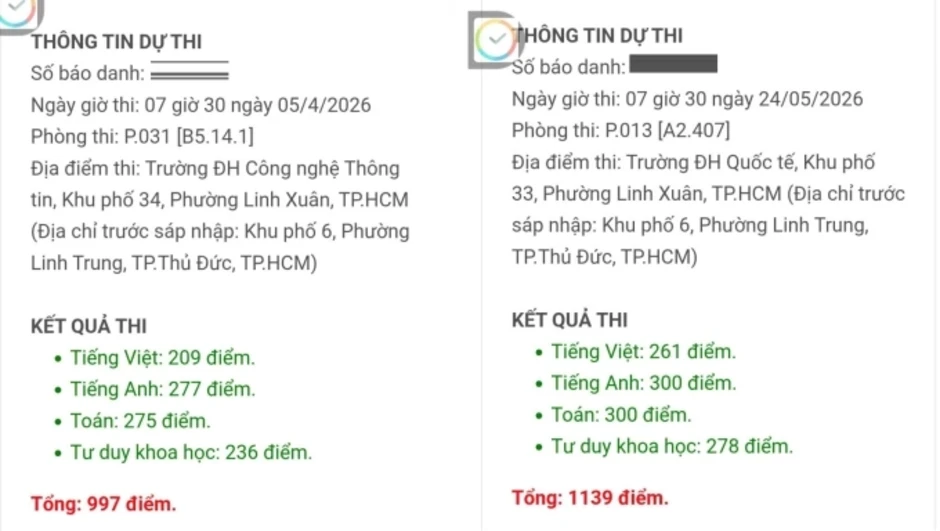 Chàng trai vượt qua 170.000 thí sinh, đạt kỷ lục điểm thi đánh giá năng lực