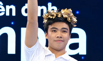 Chớp thời cơ ở Chướng ngại vật, nam sinh Quảng Ngãi dẫn đầu thi tuần Olympia