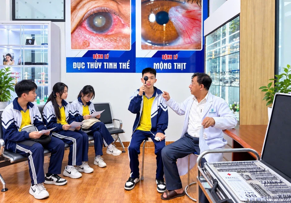 Chương trình kiểm tra sức khỏe ý nghĩa với học sinh Gia Lai