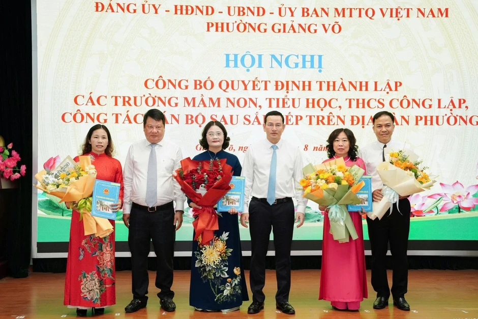 Cơ cấu, số lượng, chế độ với hiệu trưởng, hiệu phó sau sắp xếp trường học Cơ cấu, số lượng, chế độ với hiệu trưởng, hiệu phó sau sắp xếp trường học