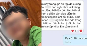 Cô giáo vừa nhắn một câu, mẹ lập tức phối hợp cực mượt: Phản ứng của cậu con trai khiến ai xem cũng bật cười