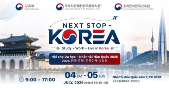 Cơ hội tìm suất du học Hàn Quốc tại hội chợ ở TP.HCM