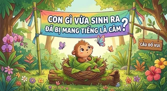 Con gì vừa sinh ra đã mang tiếng là 'không biết nói'? Đáp án khiến nhiều người bất ngờ