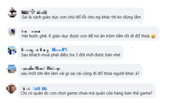 Con trai tự ý cầm 1 triệu đi mua thẻ game nạp "bay" một nửa, mẹ đến đòi trả lại thì nhận câu trả lời "xanh rờn" từ nhân viên Con trai tự ý cầm 1 triệu đi mua thẻ game nạp "bay" một nửa, mẹ đến đòi trả lại thì nhận câu trả lời "xanh rờn" từ nhân viên