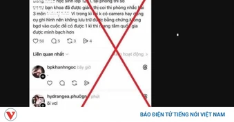 Công an xác minh thông tin tố gian lận thi THPT tại Ninh Bình không có căn cứ
