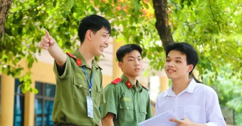 Công bố đề minh họa kỳ thi đánh giá tuyển sinh của Bộ Công an năm 2026