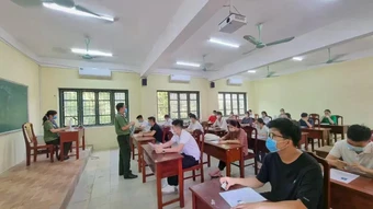Công bố kết quả điểm kỳ thi đánh giá của Bộ Công an năm 2026