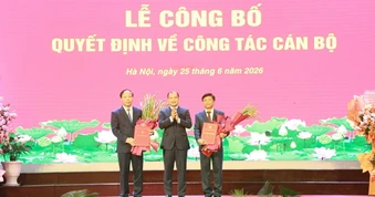 Công bố quyết định bổ nhiệm lại Giám đốc Học viện Báo chí và Tuyên truyền