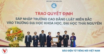 Công bố sáp nhập Trường Cao đẳng Luật miền Bắc vào Đại học Thái Nguyên