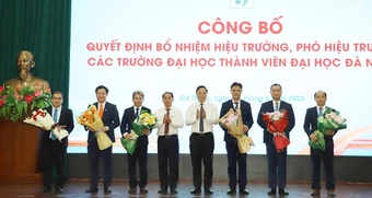 Đại học Đà Nẵng công bố quyết định bổ nhiệm hiệu trưởng các trường thành viên