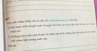 Đại học Huế lên tiếng về đường link trong sách Tin học lớp 3 dẫn tới web đen
