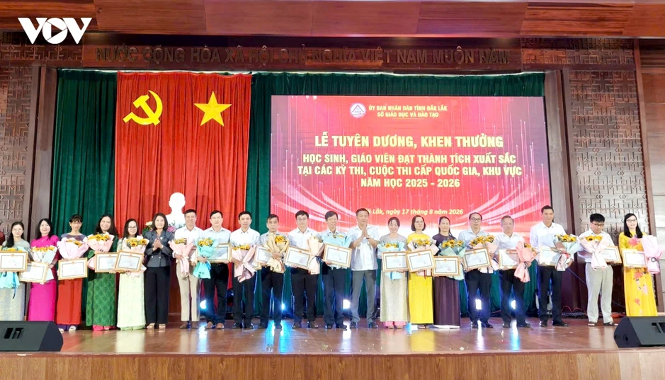 Đắk Lắk đạt thành tích học sinh giỏi quốc gia cao nhất từ trước đến nay