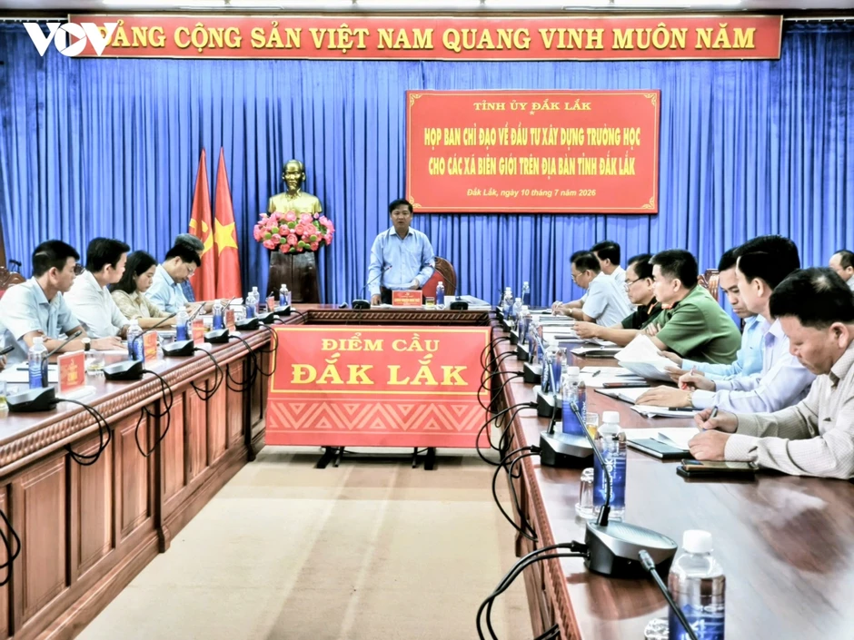 Đắk Lắk yêu cầu hoàn thành 3 trường nội trú vùng biên trước 30/8 Đắk Lắk yêu cầu hoàn thành 3 trường nội trú vùng biên trước 30/8