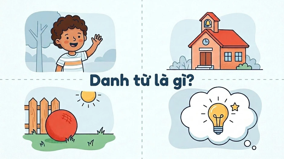 Danh từ là gì? Cách dùng, phân loại và vị trí của Danh từ trong câu Danh từ là gì? Cách dùng, phân loại và vị trí của Danh từ trong câu