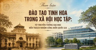 Đào tạo tinh hoa trong xã hội học tập: Từ truyền thống đại học đến trách nhiệm cống hiến quốc gia