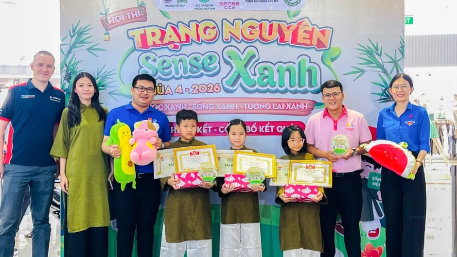 Dấu ấn Trạng Nguyên Sense Xanh mùa 4: Sống xanh từ thuở còn thơ Dấu ấn Trạng Nguyên Sense Xanh mùa 4: Sống xanh từ thuở còn thơ