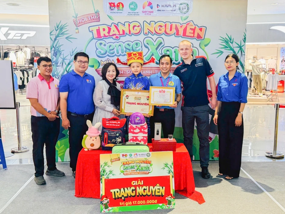 Dấu ấn Trạng Nguyên Sense Xanh mùa 4: Sống xanh từ thuở còn thơ Dấu ấn Trạng Nguyên Sense Xanh mùa 4: Sống xanh từ thuở còn thơ