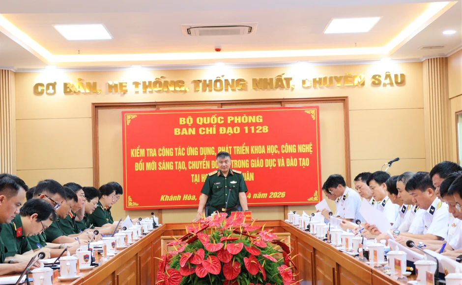 Đẩy mạnh ứng dụng trí tuệ nhân tạo, xây dựng "Nhà trường thông minh" tại Học viện Hải quân Đẩy mạnh ứng dụng trí tuệ nhân tạo, xây dựng "Nhà trường thông minh" tại Học viện Hải quân