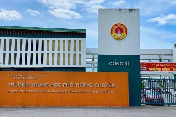 Điểm thi lại ở THPT Chuyên Tuyên Quang có chuẩn bị hệ thống camera giám sát