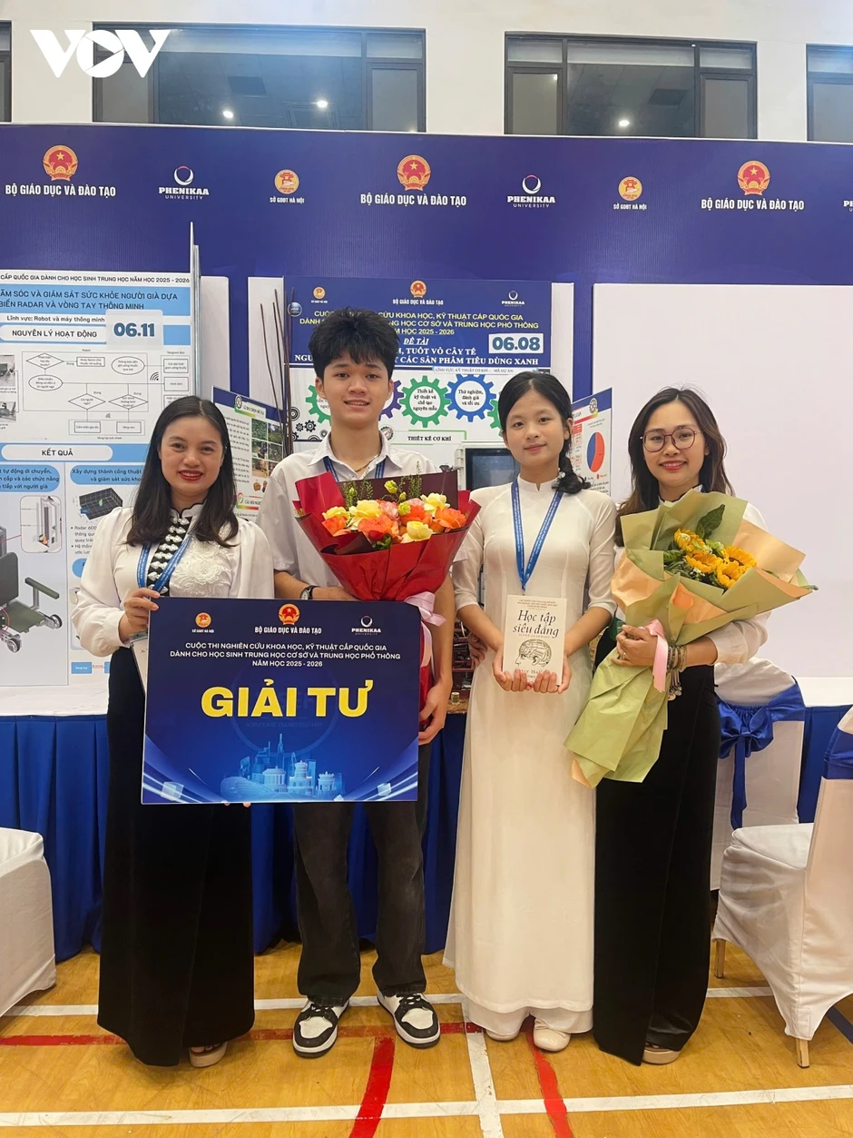 Điện Biên ghi dấu ấn trên “bản đồ sáng tạo” học sinh cả nước