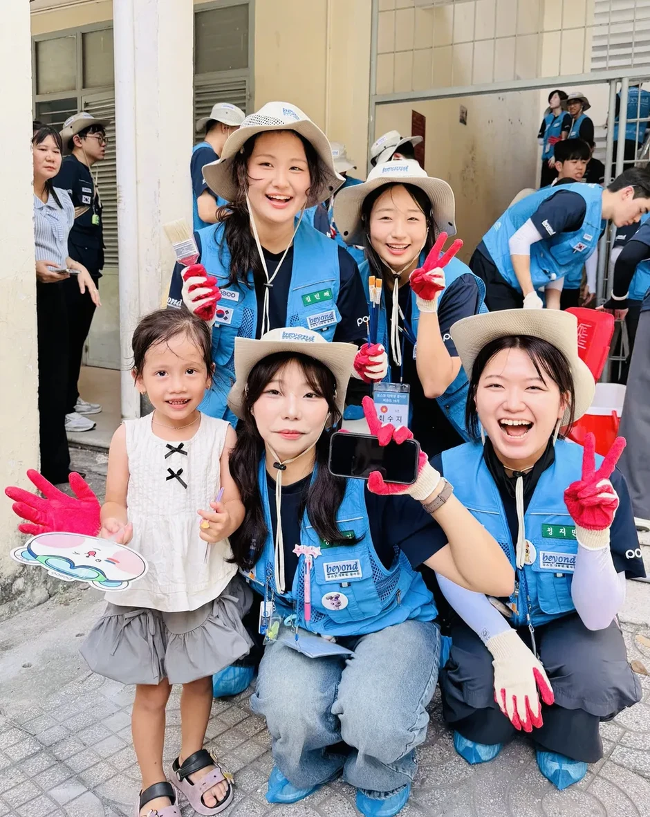 Đoàn tình nguyện POSCO Beyond hỗ trợ giáo dục phường Phú Mỹ Đoàn tình nguyện POSCO Beyond hỗ trợ giáo dục phường Phú Mỹ