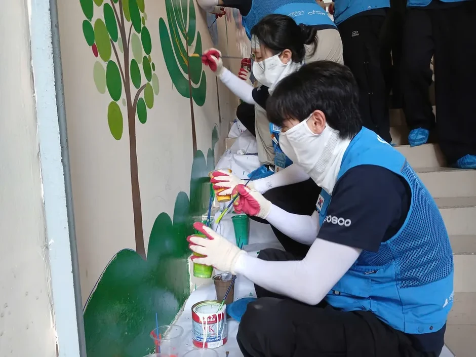 Đoàn tình nguyện POSCO Beyond hỗ trợ giáo dục phường Phú Mỹ Đoàn tình nguyện POSCO Beyond hỗ trợ giáo dục phường Phú Mỹ