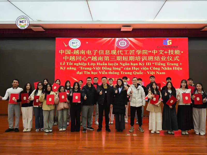 Đổi mới đào tạo gắn thực tiễn và hợp tác quốc tế tại NCT College Đổi mới đào tạo gắn thực tiễn và hợp tác quốc tế tại NCT College
