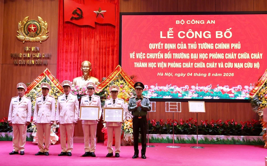 Đổi tên Trường Đại học Phòng cháy chữa cháy