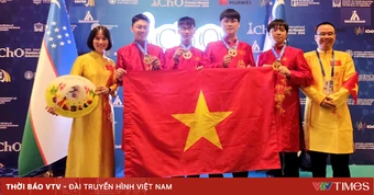 Đội tuyển Việt Nam đồng hạng nhất Olympic Hóa học quốc tế với kỳ tích 4 HCV