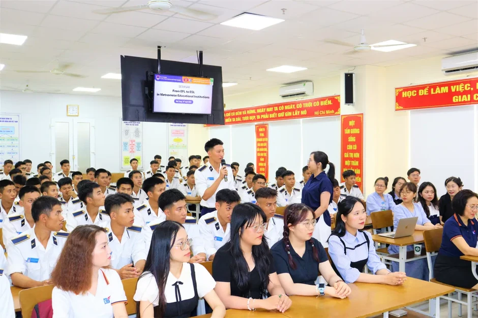 Đột phá nâng cao năng lực ngoại ngữ trong môi trường Quân đội: Học viện Hải quân đẩy mạnh hợp tác chiến lược Đột phá nâng cao năng lực ngoại ngữ trong môi trường Quân đội: Học viện Hải quân đẩy mạnh hợp tác chiến lược