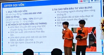 Dự án "gọi vốn 1 tỷ đồng" giành giải nhất HSSV khởi nghiệp khu vực ĐBSCL