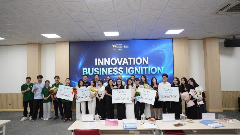 Dự án về chăm sóc sức khỏe cho phụ nữ đoạt giải Nhất Cuộc thi khởi nghiệp sáng tạo HSB Dự án về chăm sóc sức khỏe cho phụ nữ đoạt giải Nhất Cuộc thi khởi nghiệp sáng tạo HSB