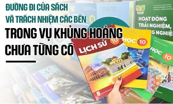 Đường đi của sách và trách nhiệm các bên trong vụ khủng hoảng chưa từng có