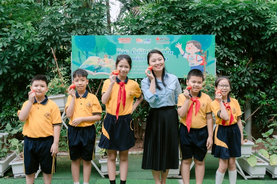 Elmich Việt Nam kiến tạo mô hình vườn ươm lan tỏa lối sống xanh trong học đường Elmich Việt Nam kiến tạo mô hình vườn ươm lan tỏa lối sống xanh trong học đường