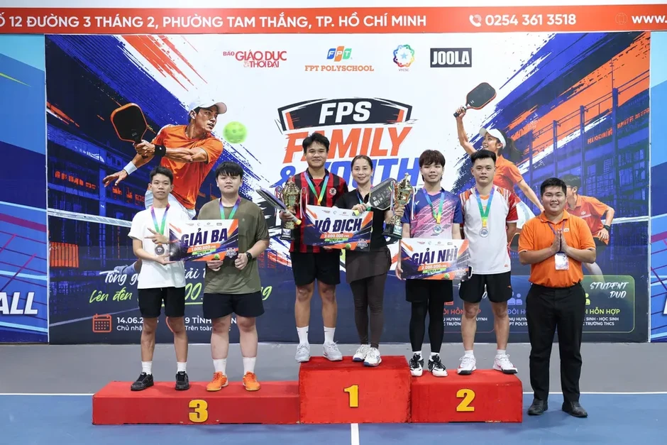 FPT PolySchool tổ chức giải Pickleball toàn quốc kết nối gia đình và nhà trường FPT PolySchool tổ chức giải Pickleball toàn quốc kết nối gia đình và nhà trường