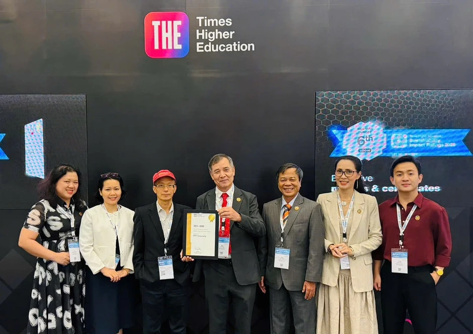 FPTU vào top 300 đại học phát triển bền vững toàn cầu FPTU vào top 300 đại học phát triển bền vững toàn cầu