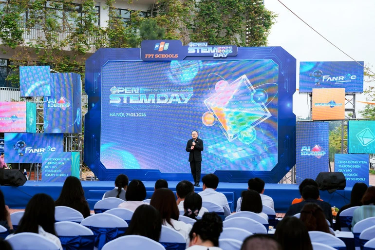 Gần 4.000 người tham gia ngày hội công nghệ FSchools Open Stem day 2026
