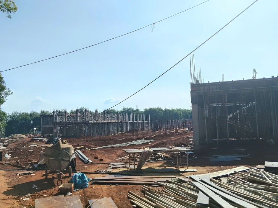 Gấp rút thi công hoàn thành 7 trường nội trú liên cấp trước mùa mưa 2026 Gấp rút thi công hoàn thành 7 trường nội trú liên cấp trước mùa mưa 2026