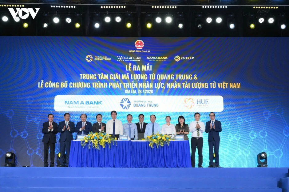 Gia Lai ra mắt Trung tâm Giải mã Lượng tử Quang Trung
