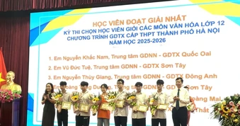 Giám đốc Sở GD&ĐT Hà Nội: Giáo dục thường xuyên có vị trí quan trọng