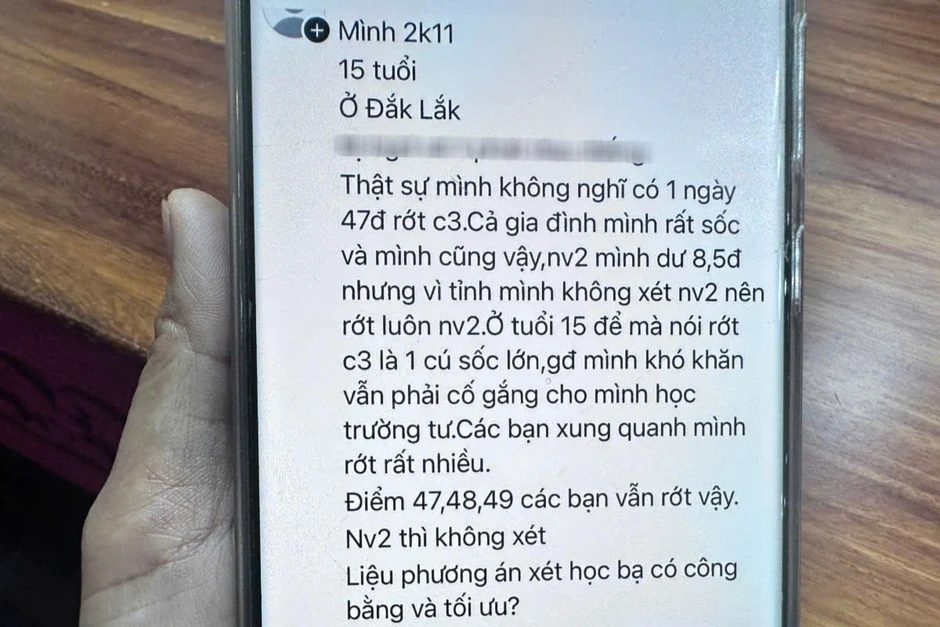 Giám đốc Sở GD&ĐT lên tiếng việc điểm cao vẫn "trắng tay" xét tuyển lớp 10 Giám đốc Sở GD&ĐT lên tiếng việc điểm cao vẫn "trắng tay" xét tuyển lớp 10