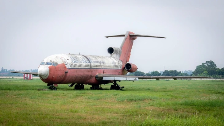 Giao máy bay Boeing bị bỏ rơi tại sân bay Nội Bài cho Học viện Hàng không Việt Nam làm giáo cụ Giao máy bay Boeing bị bỏ rơi tại sân bay Nội Bài cho Học viện Hàng không Việt Nam làm giáo cụ