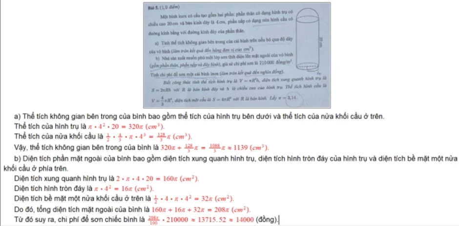 Gợi ý đáp án đề Toán thi vào lớp 10 ở TP HCM Gợi ý đáp án đề Toán thi vào lớp 10 ở TP HCM