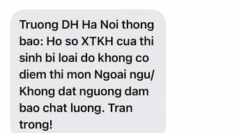Hàng loạt thí sinh bị loại vì hiểu nhầm về quy đổi IELTS