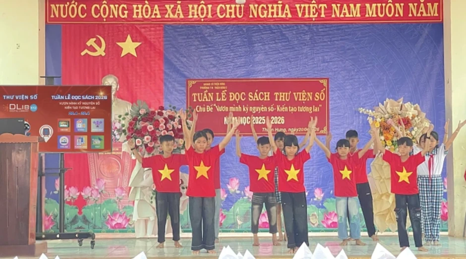 Hàng triệu học sinh tham gia tuần lễ đọc sách trên DLib K12