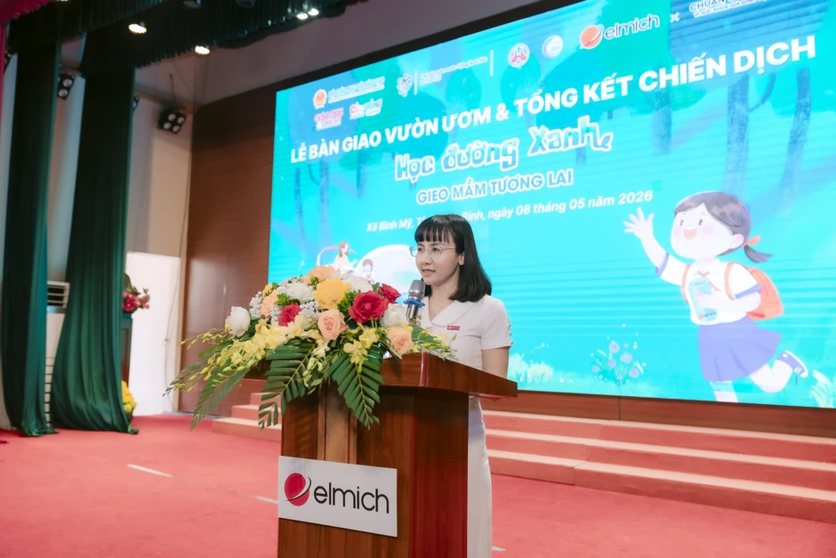 Hành trình gieo mầm sống xanh cho thế hệ trẻ của Elmich Việt Nam Hành trình gieo mầm sống xanh cho thế hệ trẻ của Elmich Việt Nam