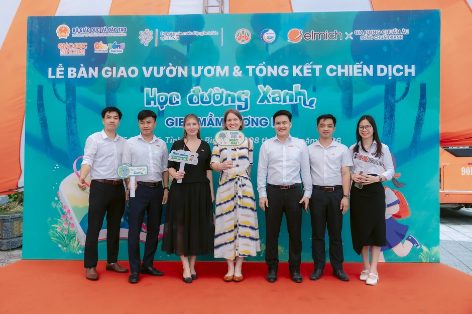 Hành trình gieo mầm sống xanh cho thế hệ trẻ của Elmich Việt Nam Hành trình gieo mầm sống xanh cho thế hệ trẻ của Elmich Việt Nam