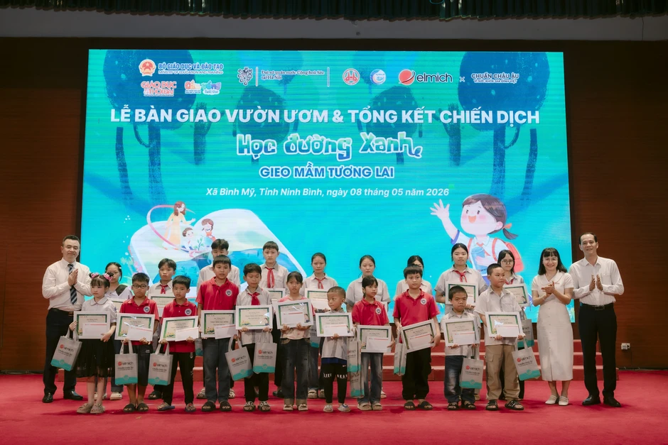 Hành trình gieo mầm sống xanh cho thế hệ trẻ của Elmich Việt Nam Hành trình gieo mầm sống xanh cho thế hệ trẻ của Elmich Việt Nam