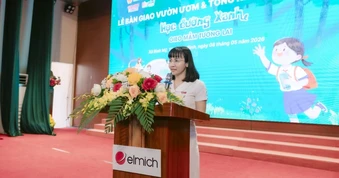 Hành trình gieo mầm sống xanh cho thế hệ trẻ của Elmich Việt Nam