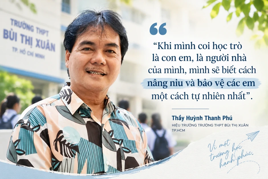 Hiệu trưởng ở TPHCM: “Coi học trò như người nhà sẽ biết cách bảo vệ các em” Hiệu trưởng ở TPHCM: “Coi học trò như người nhà sẽ biết cách bảo vệ các em”